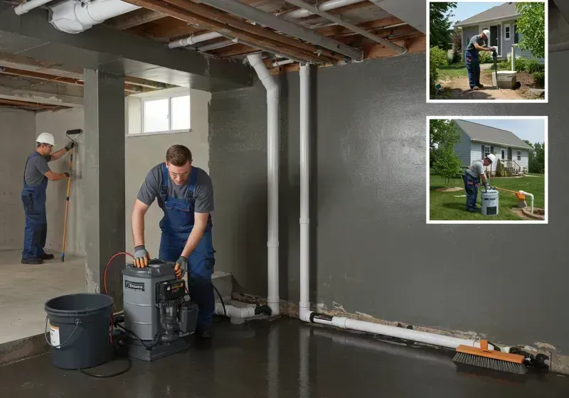 Basement Waterproofing and Flood Prevention process in Johnson County, WY